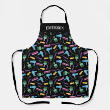 Pastete und schwarze Haare Stylist-Tools Name hinz