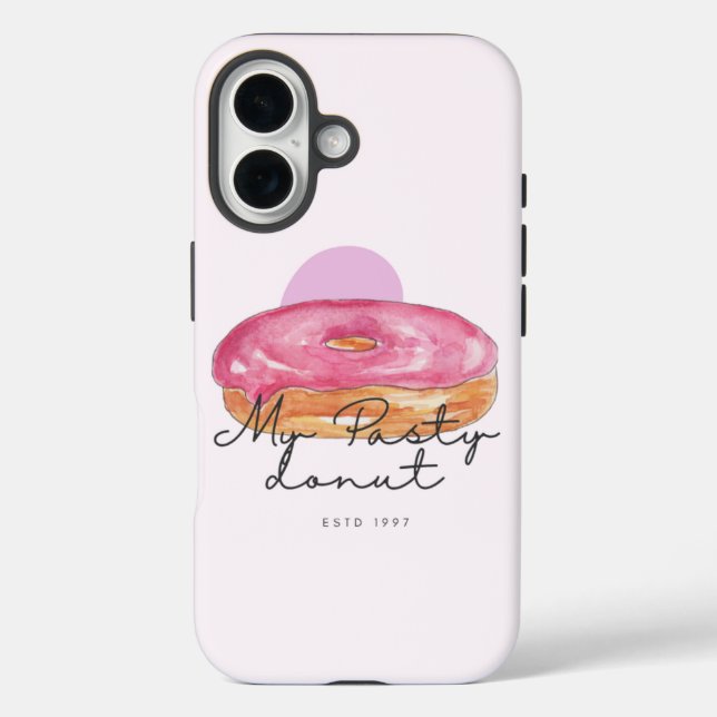 Pasteten-Donut-Handyhülle Case-Mate iPhone Hülle (Rückseite)
