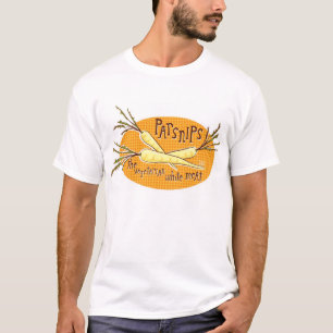 Pastinake das vegetarische weiße Fleisch T-Shirt