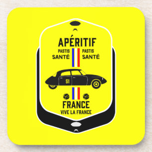 Pastis de Marseille Frankreich Getränkeuntersetzer