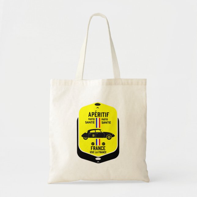 Pastis de Marseille Frankreich Tragetasche (Vorne)