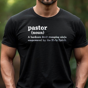 Pastor Definition Funny Religious Faith Tri-Blend Shirt