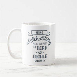 Pastor der Christlichen Verse Kaffeetasse