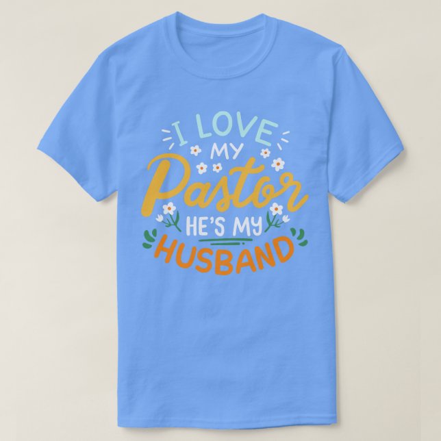 Pastor Ehefrau Minister T-Shirt (Design vorne)