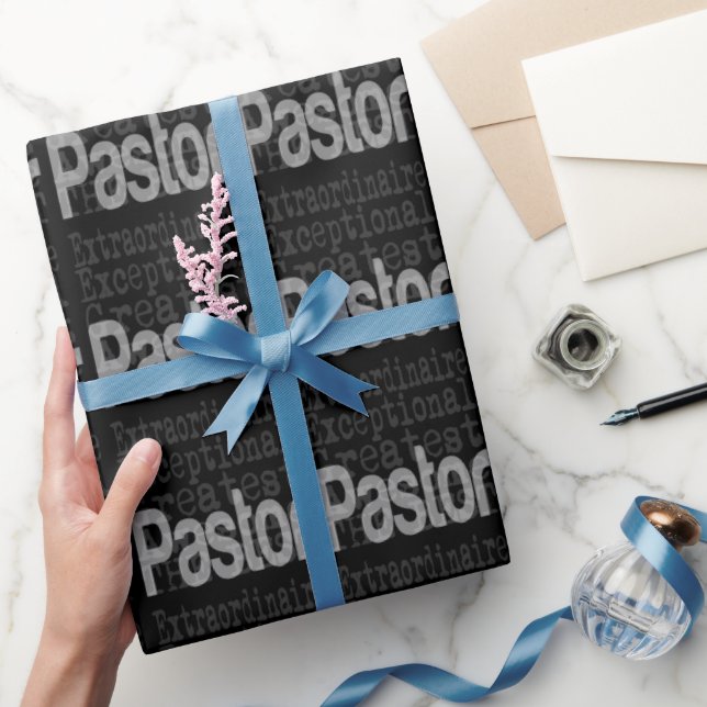 Pastor Extraordinaire Geschenkpapier (Schenken)