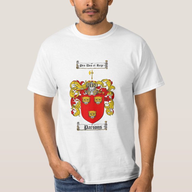 Pastor-Familienwappen - Pastor-Wappen T-Shirt (Vorderseite)