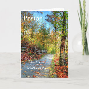 Pastor, für deinen Jahrestag Karte