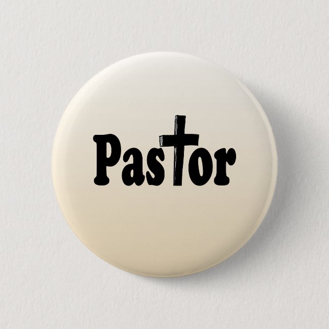 Pastor Geschenke Button (Vorderseite)