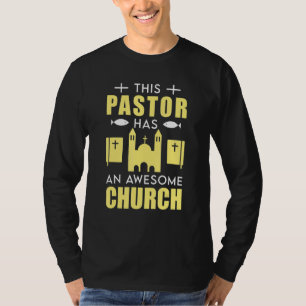 Pastor Humor Religiös Christliche Geistlichkeit Pr T-Shirt