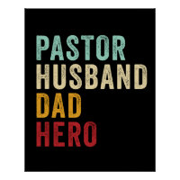 Pastor Husband Vater Hero - Christlicher Vater