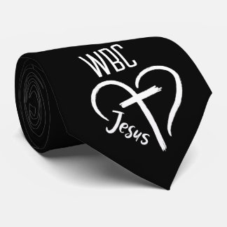 Pastor Initials Church Name Jesus Cross Liebe Krawatte