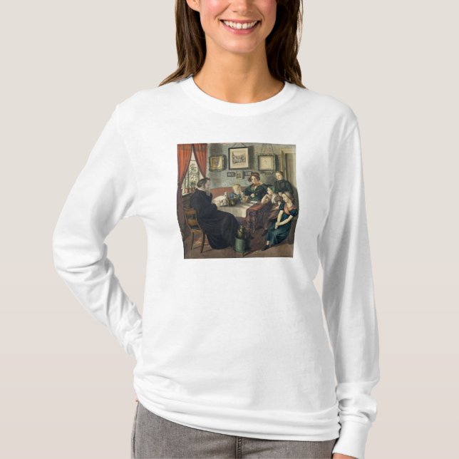 Pastor Johann Wilhelm Rautenberg und seiner T-Shirt (Vorderseite)