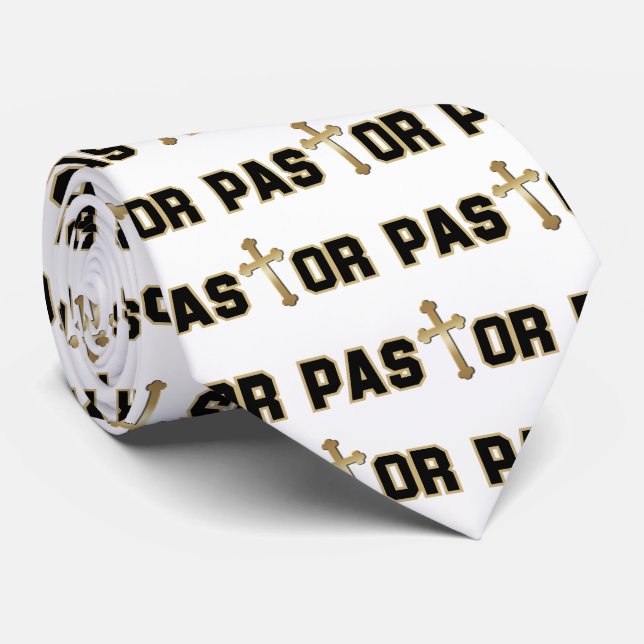 Pastor Krawatte (Gerollt)