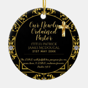 Pastor Neu Ordiniertes Installationsgeschenk - Ver Keramik Ornament