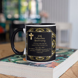 PASTOR Ordination Jubiläum Bibel Verse Geschenk Tasse
