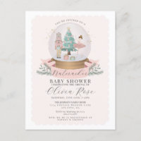 Pastor Pink Christmas Nutcracker Mädchen Dusche
