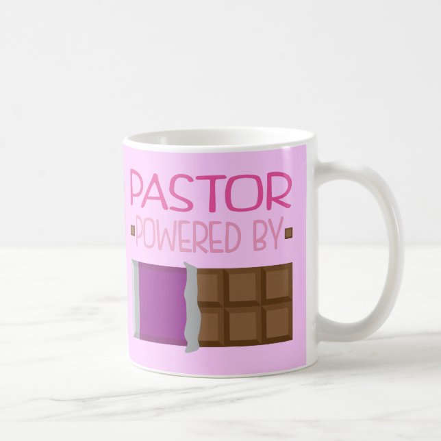 Pastor-Schokoladen-Geschenk für sie Tasse (Rechts)