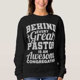 Pastor Wertschätzung Art Men Preacher Clergy Sweatshirt