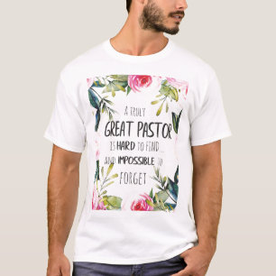 Pastor Wertschätzung Geschenk Pastor Danke Zitat T-Shirt
