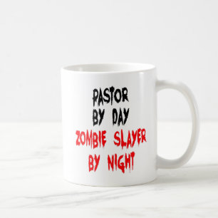 Pastor Zombie Witz Kaffeetasse
