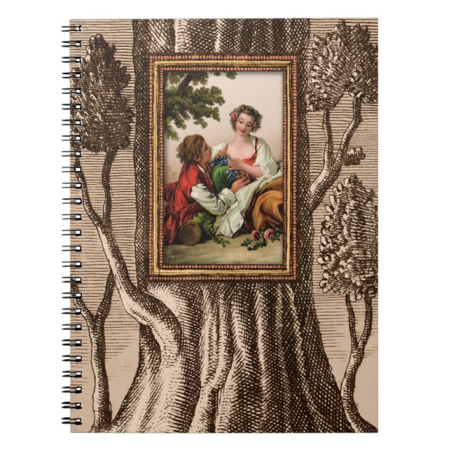 Pastoral Bliss Notebook Notizblock (Vorderseite)