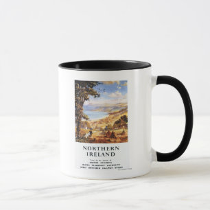Pastoral Scene Man and Dog British Railways Tasse