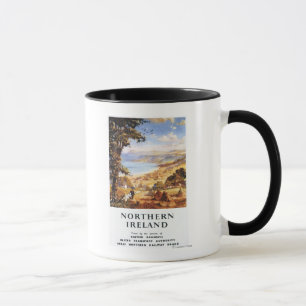 Pastoral Scene Man and Dog British Railways Tasse