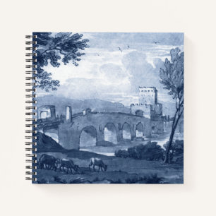 Pastoral Toile - Brücke Notizbuch