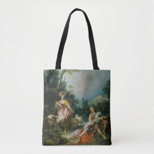 Pastorale mit einem Dudelsackspieler von Francois