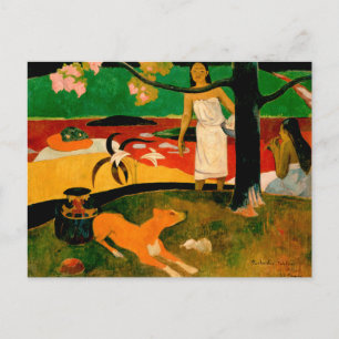 ‪ Pastorales Tahitiennes ‬ von Paul Gauguin Postkarte