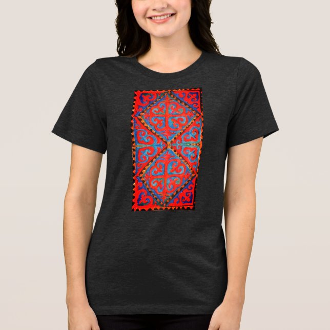 Pastoralkunst Tri-Blend Shirt (Vorderseite)