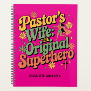 ✝️ Pastor's Ehefrau Planner Aufwertung Tag Superhe Planer