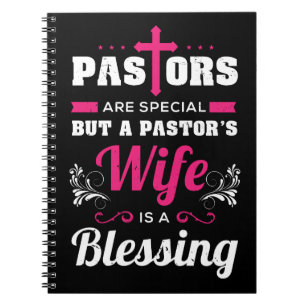 Pastor's Wife Is A Blessing Notizblock