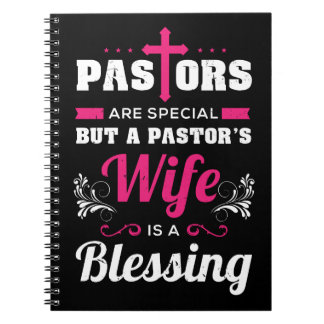 Pastor's Wife Is A Blessing Notizblock