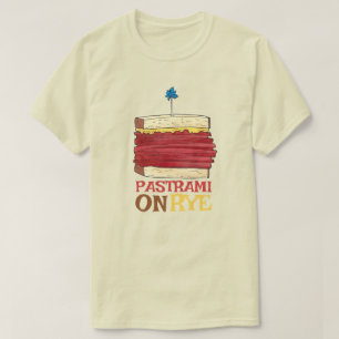 Pastrami auf Rye NYC Kosher Jewish Deli Sandwich T-Shirt