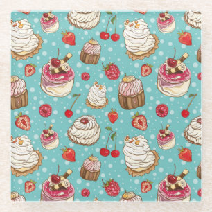 Pastries Glasuntersetzer