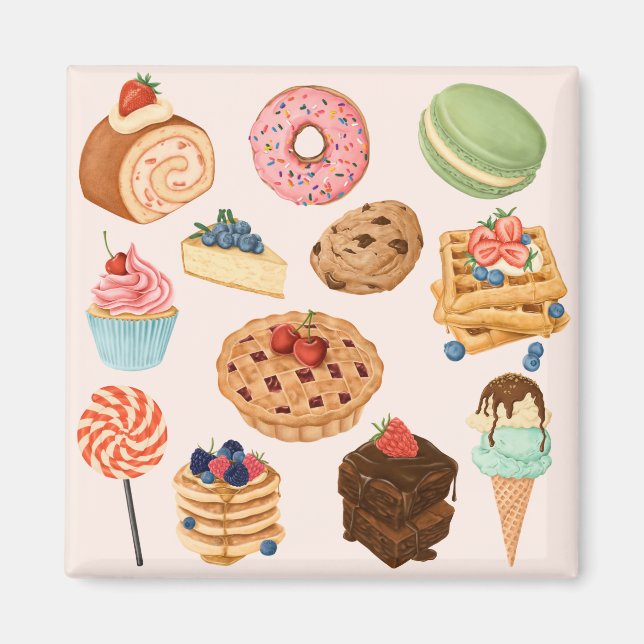 Pastries Magnet (Vorne)