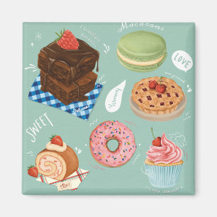 Pastries Magnet
