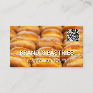 Pastries   QR Code Business Card Visitenkarte