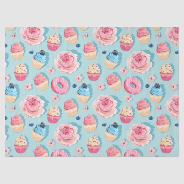 Pastries  tissue paper seidenpapier (Vorderseite)