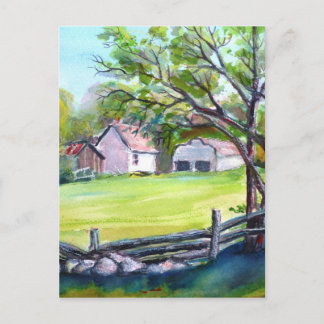 Pasturale Sicht Postkarte