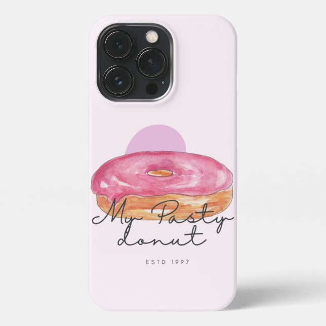 Pasty donut phone case  iPhone hülle (Rückseite)