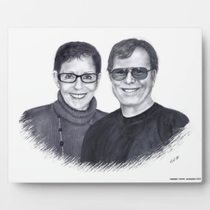 Pat and Margie's Plaque Fotoplatte