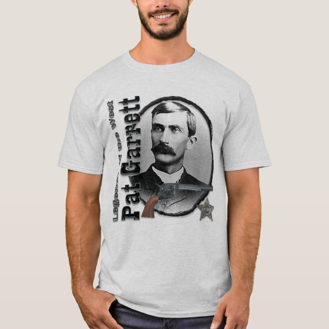 Pat Garrett legendärer Lawman-deluxes T-Shirt (Vorderseite)