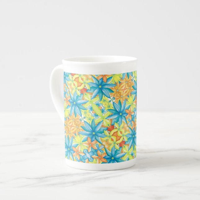 Pat Mosaic Mug Prozellantasse (Vorderseite Links)