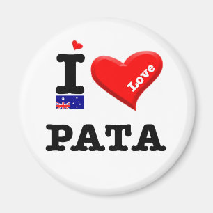 PATA - I-Liebe Magnet