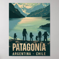 Patagonia Argentinien Chili Vintage Reiseort
