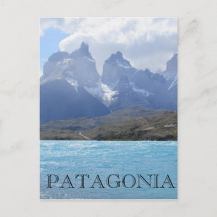 Patagonia Chile Postcard - Vertikal Postkarte