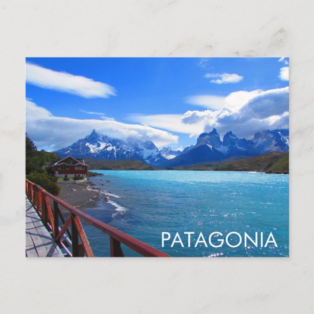 Patagonia Chile Postkarte (Vorderseite)