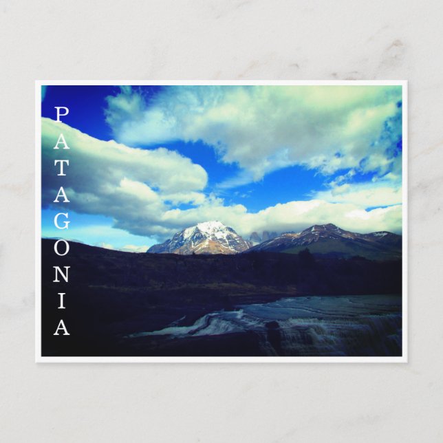 Patagonia Postkarte (Vorderseite)